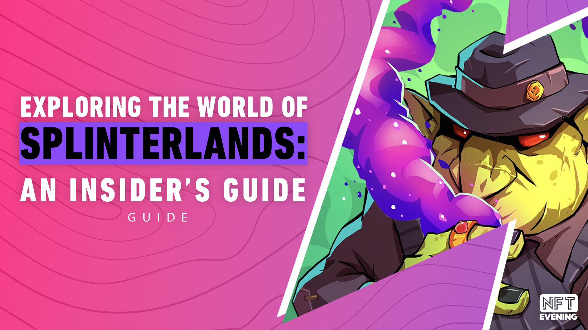 Splinterlands web3 game poster
