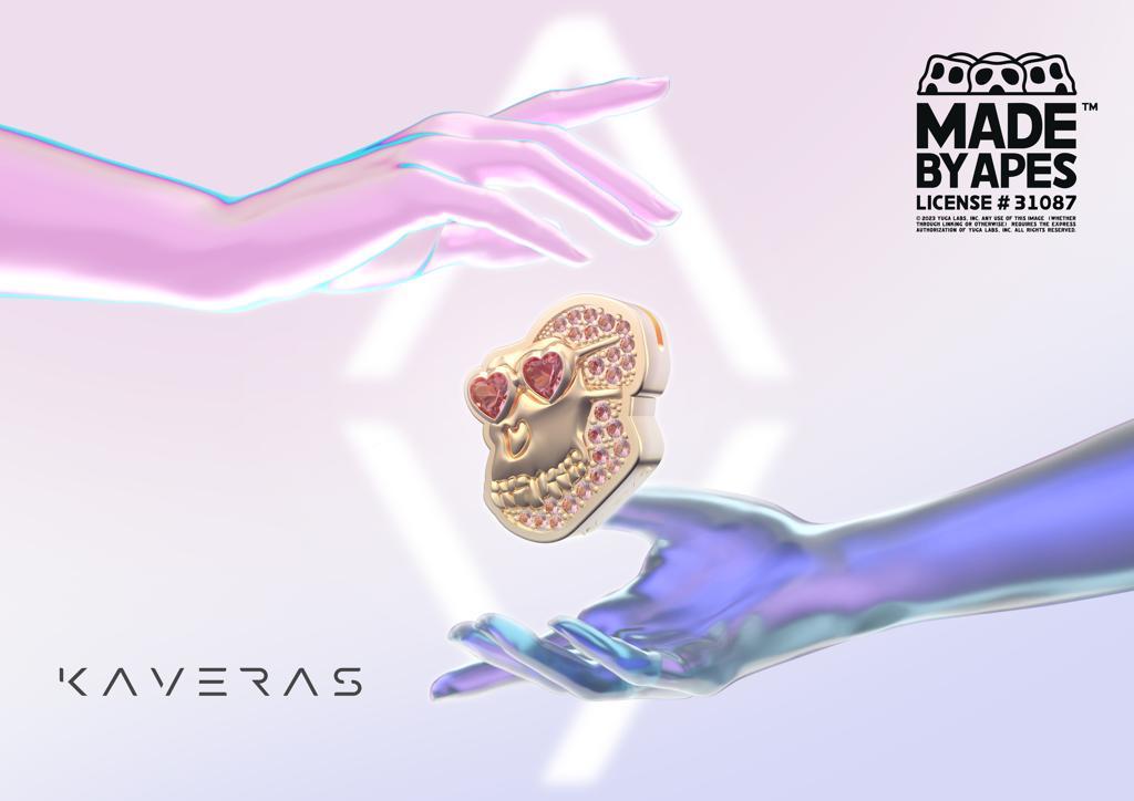 Kaveras ladies of bayc pendant nft phygital jewellery collection!