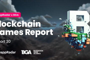 poster for dappradar gaming report web3 2023