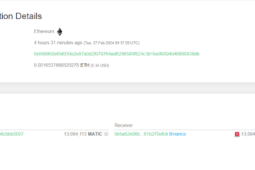 Polygon Whale Transaction