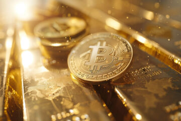 The fluctuating correlation between Bitcoin and gold