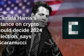 Kamala Harris’s stance on crypto could decide 2024 election, says Scaramucci