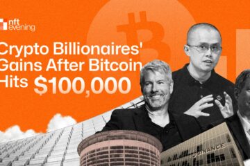 How Much do Crypto Billionaires Gain After Bitcoin Surge to $100K?