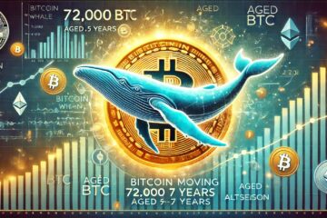 Bitcoin Whale Moves 72,000 BTC Aged 5-7 Years – Top Signal Or Altseason?