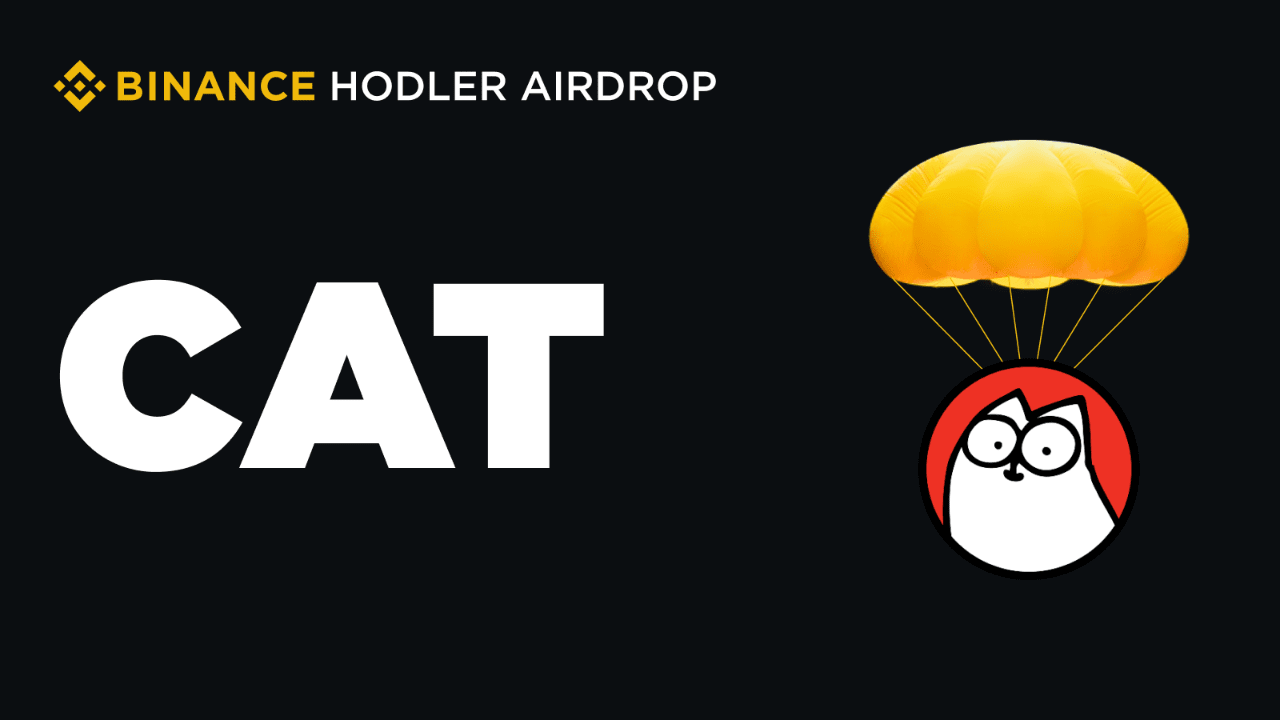 Simon’s Cat (CAT) on Binance HODLer Airdrop