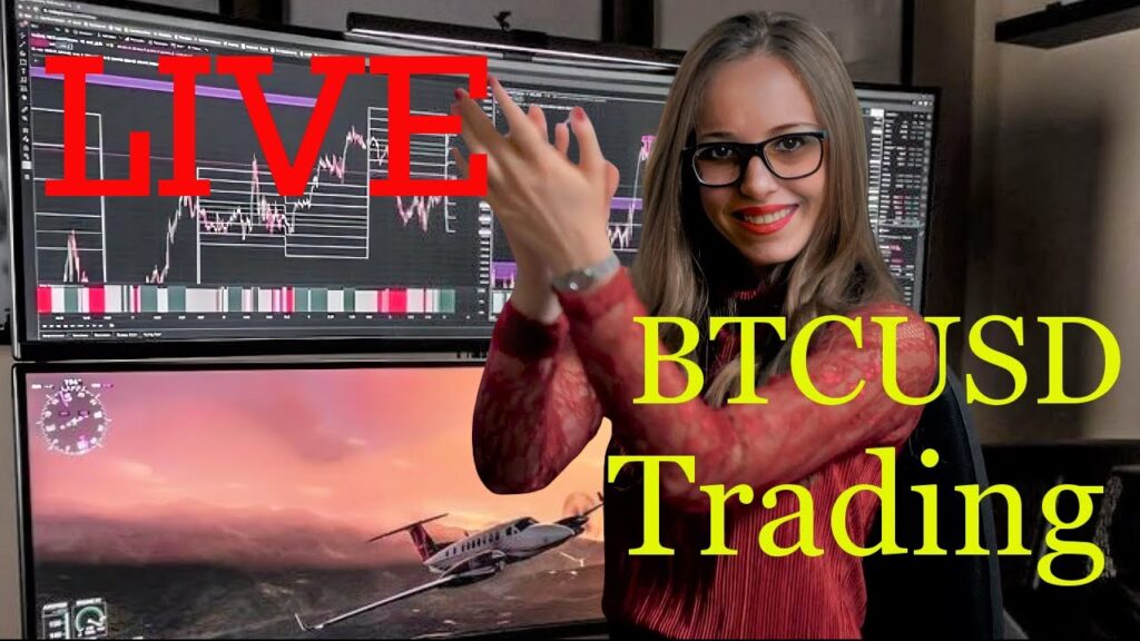 Live Bitcoin (BTCUSD) Trading & Technical Analysis – My Cryptocurrency Trading Strategy