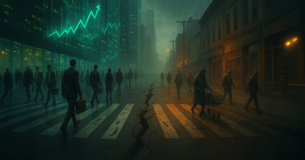 Why Wall Street is ‘out of step’ with the real economy
