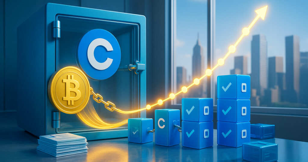 Coinbase’s Bitcoin loans could hit $100B target by 2030